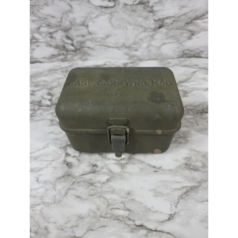 Vintage Military M46 Carrying Case 7689011 Olive Green